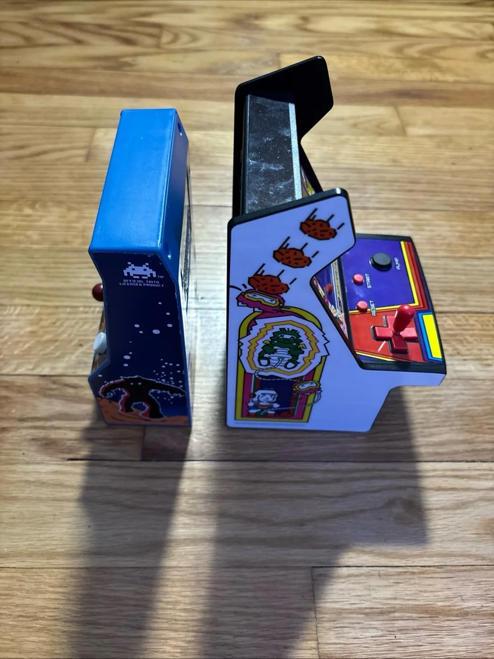 DigDug Micro Arcade Player & SPACE INVADERS MICRO PLAYER Bundle used tested!